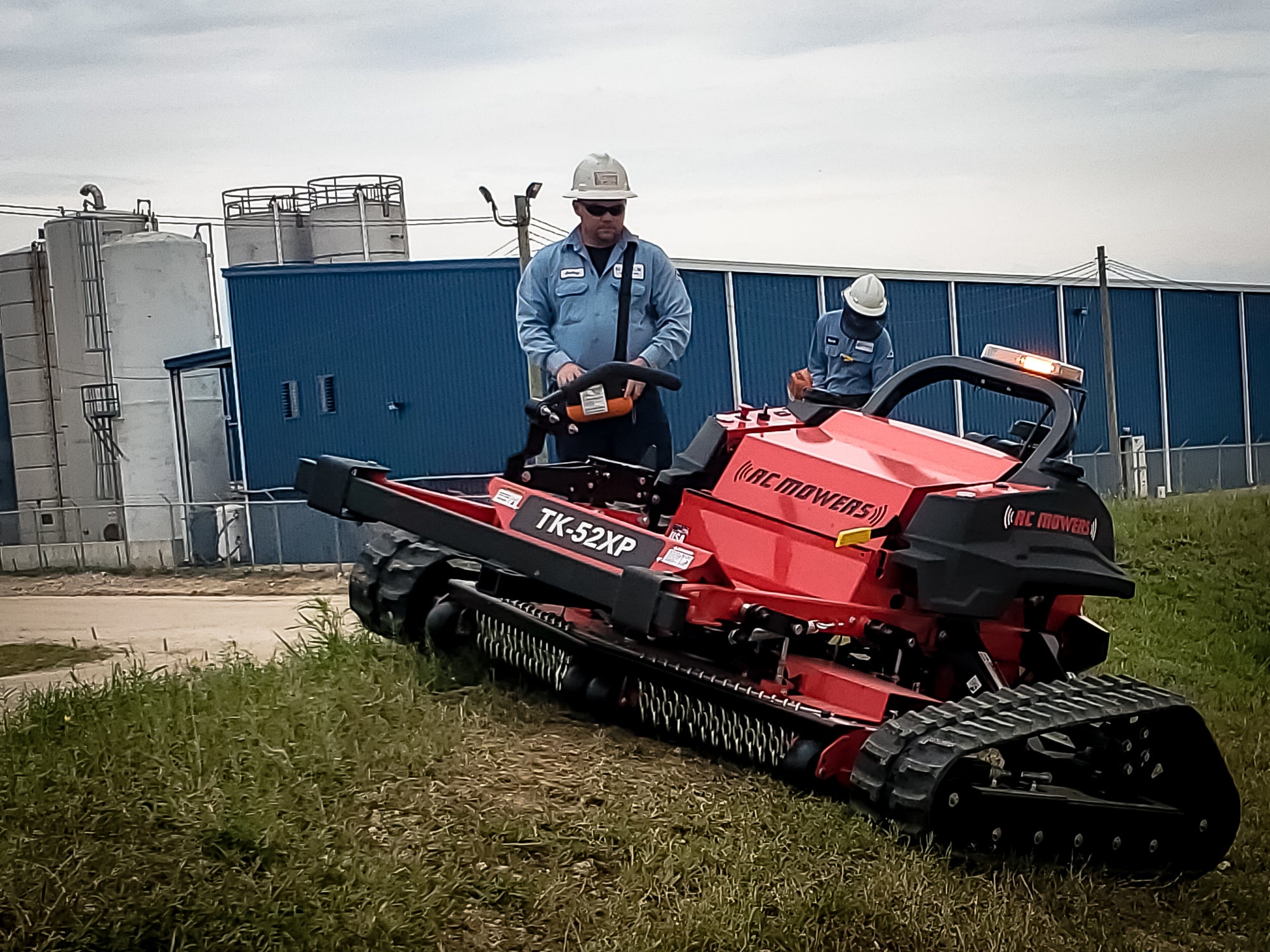 robotic slope mower