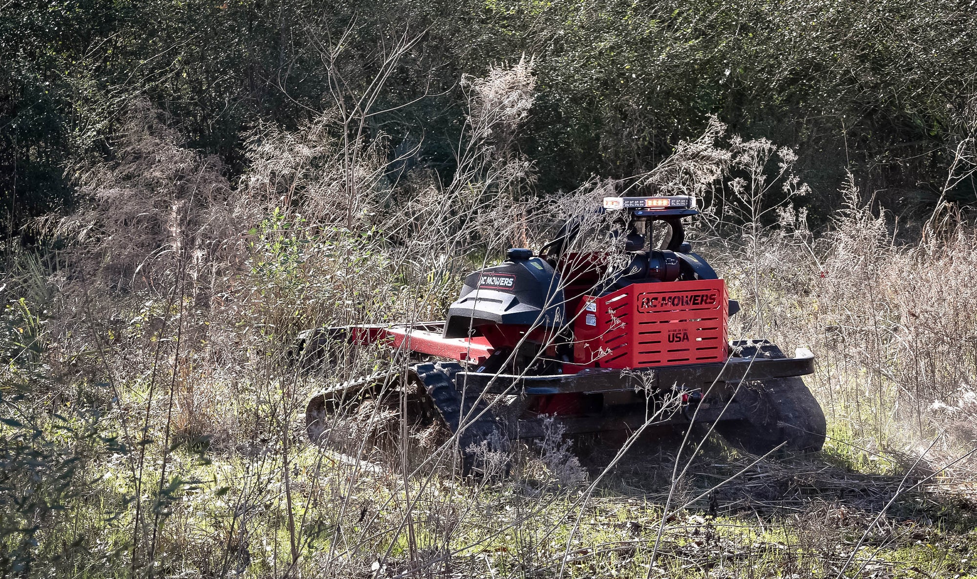 RC Mowers Remote Operated Robotic Slope Mowers