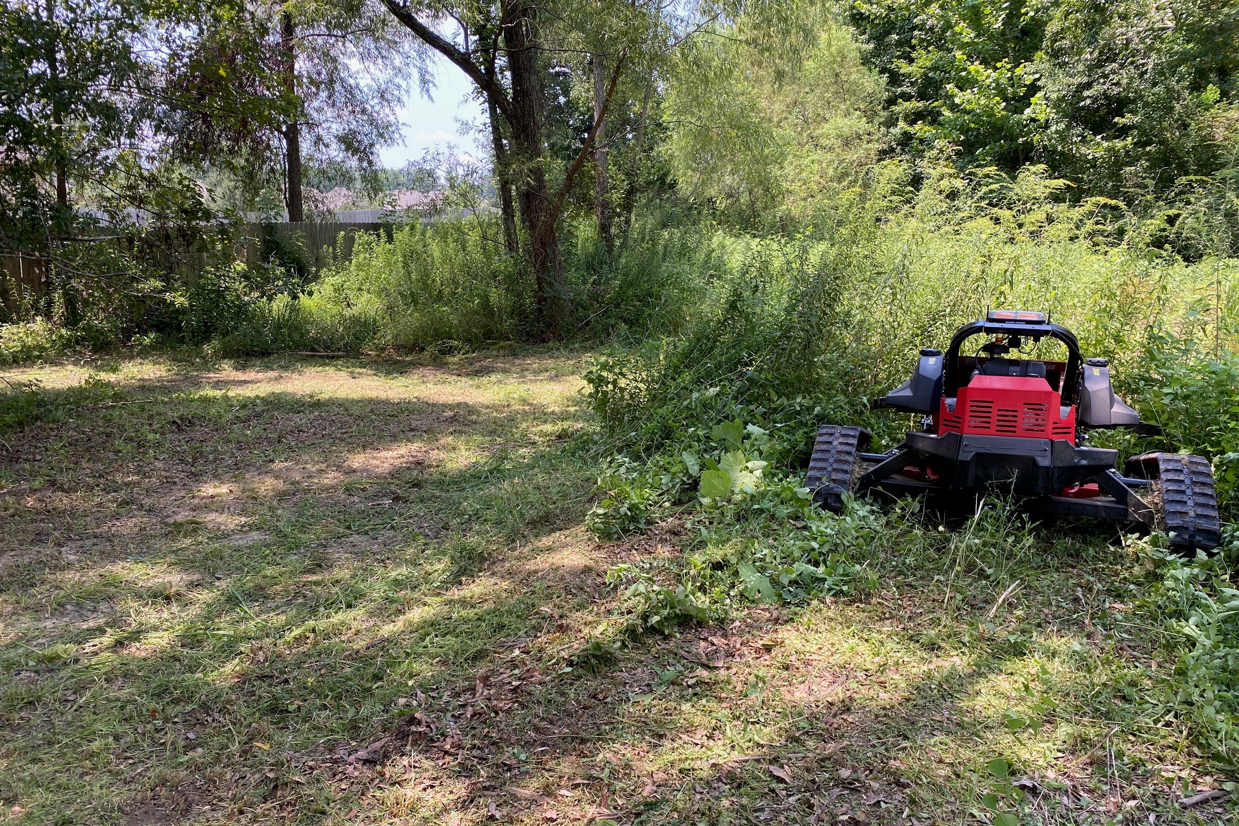 brush mowing