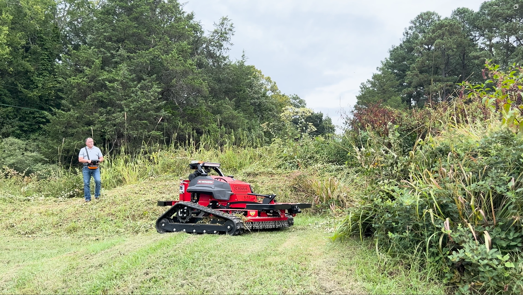 brush mowing