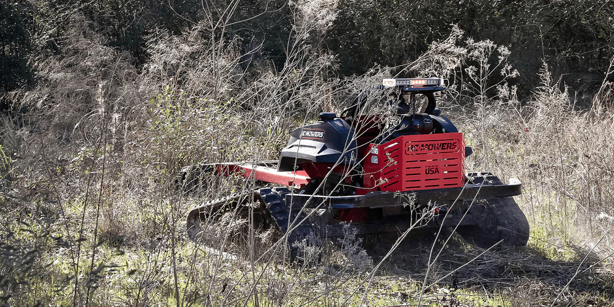 fire clearance mower