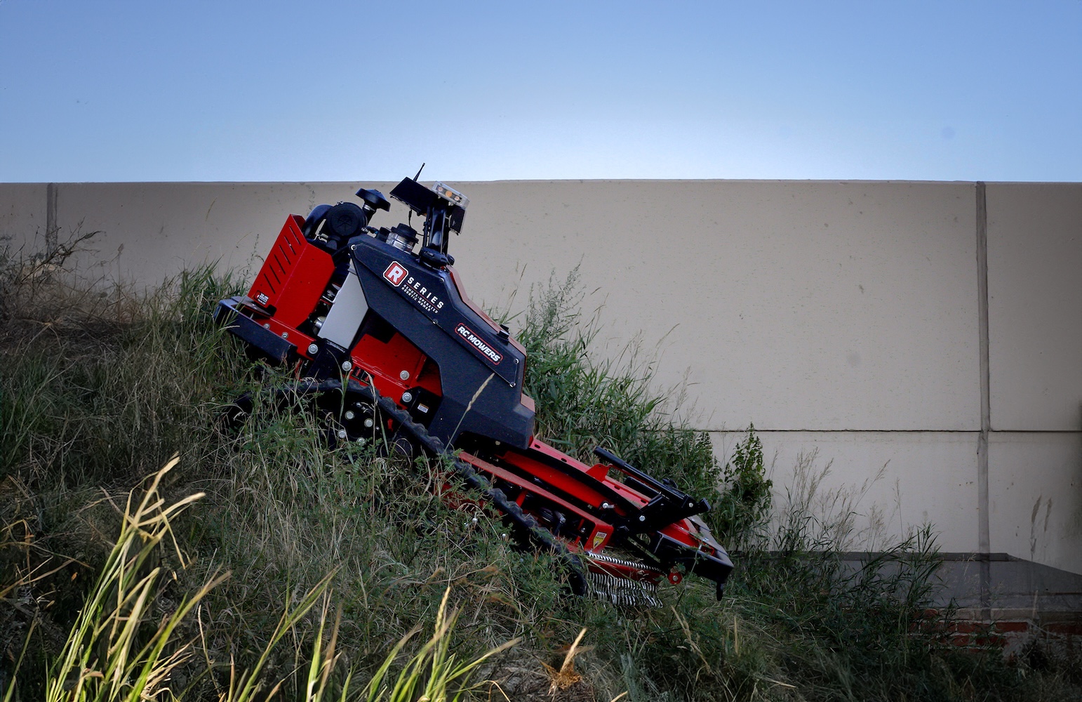 remote operated mower