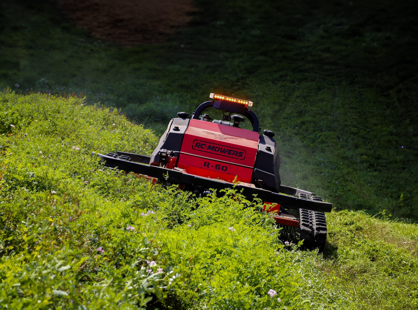 remote operated mower