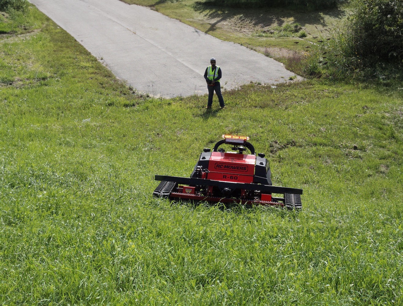 remote operated mower
