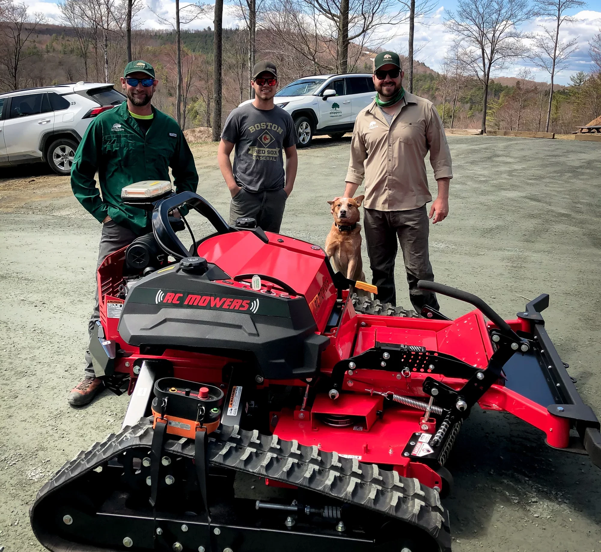 rc mower demo