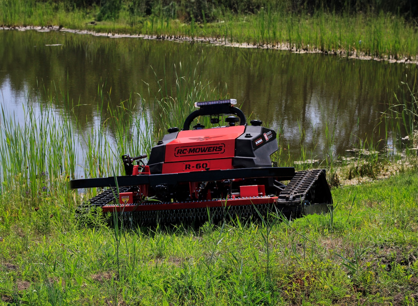 remote operated mower