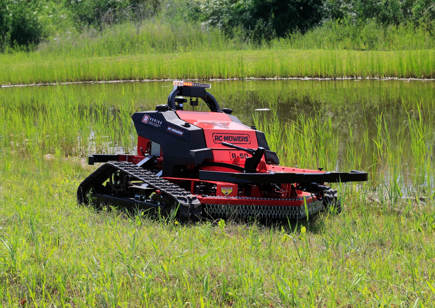 remote operated mower