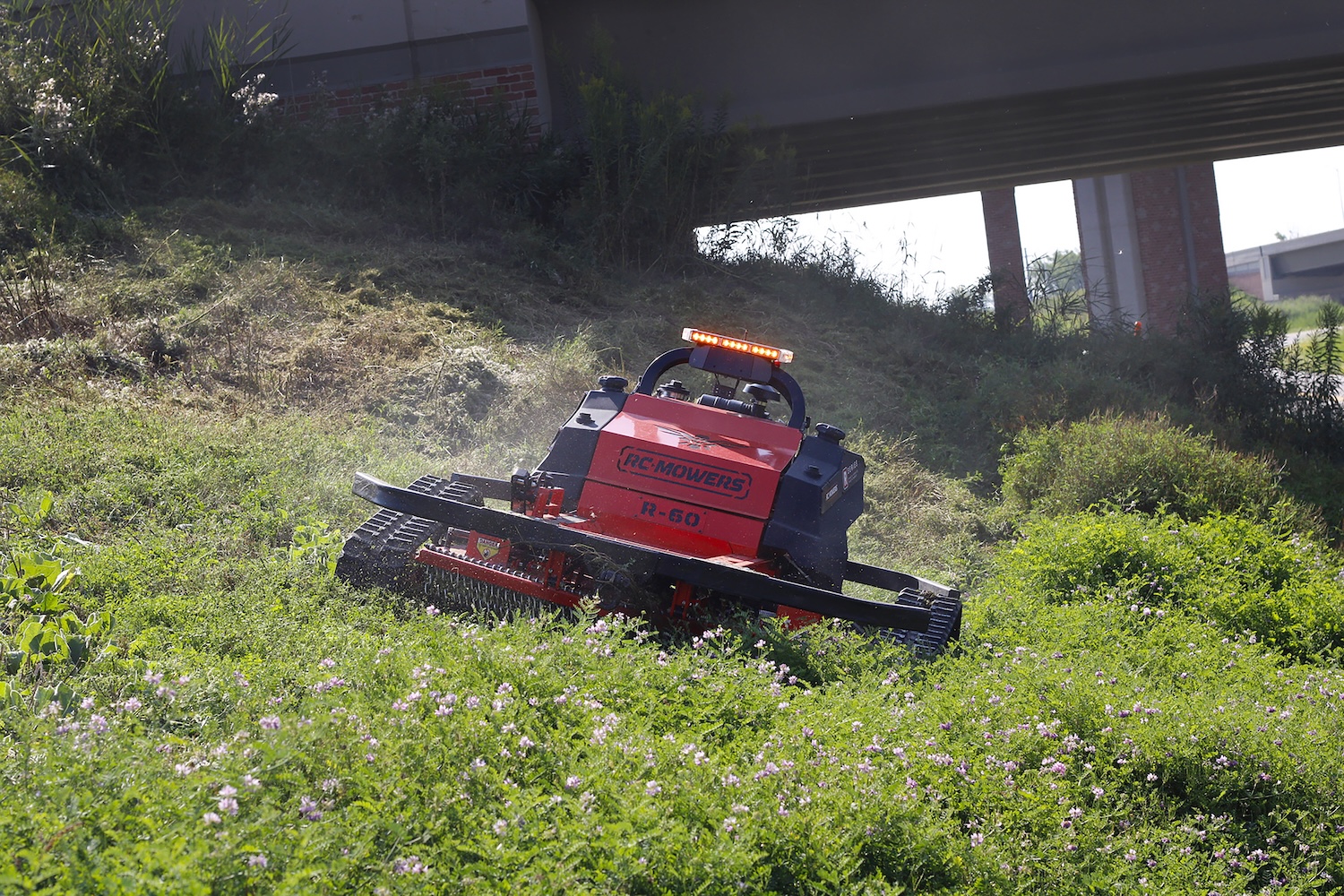 remote operated mower