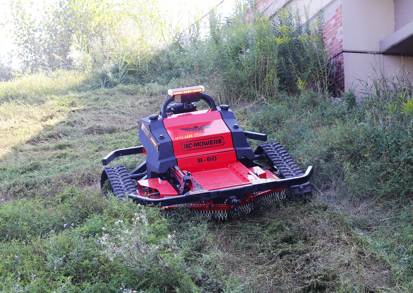 remote operated mower