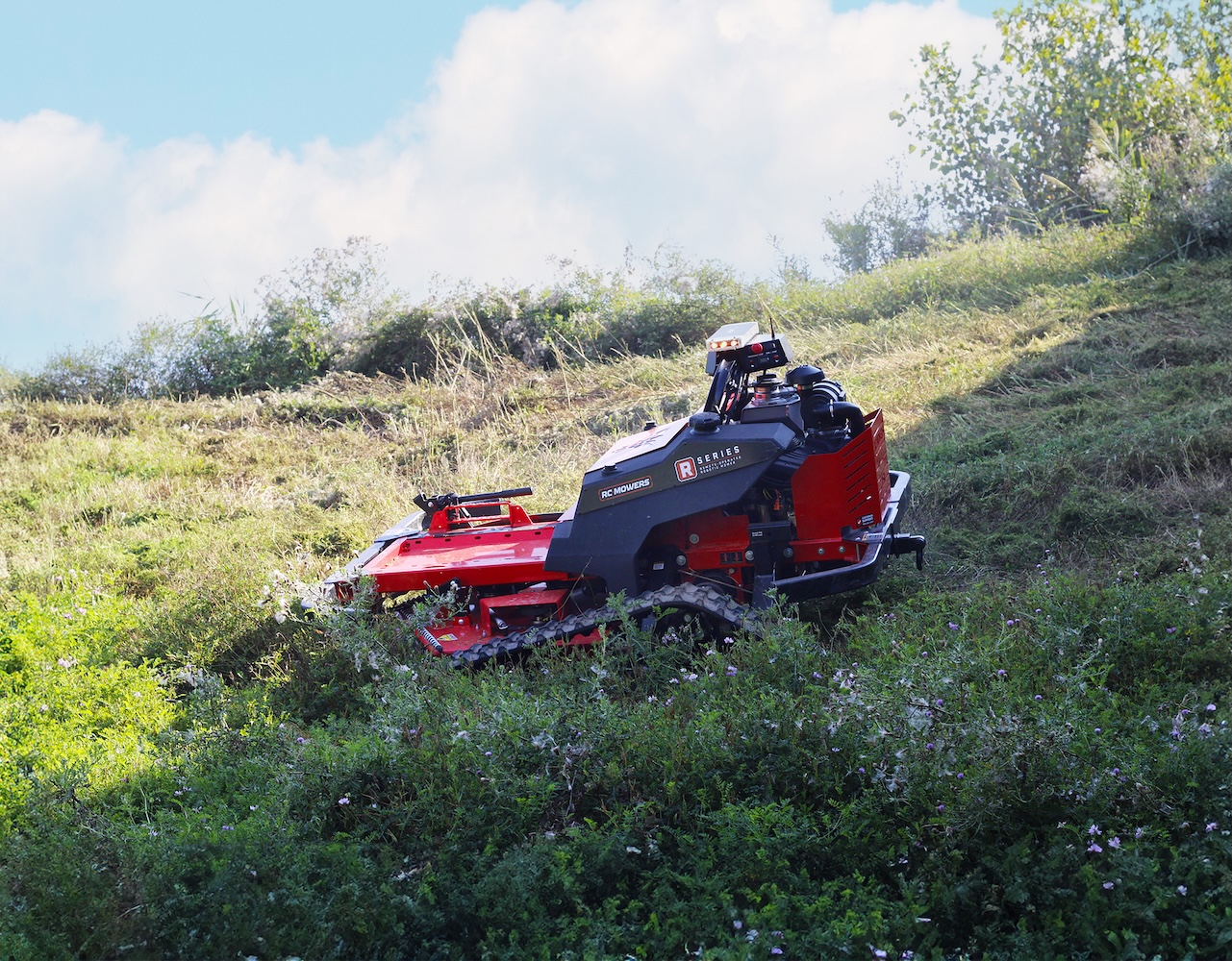 remote operated mower