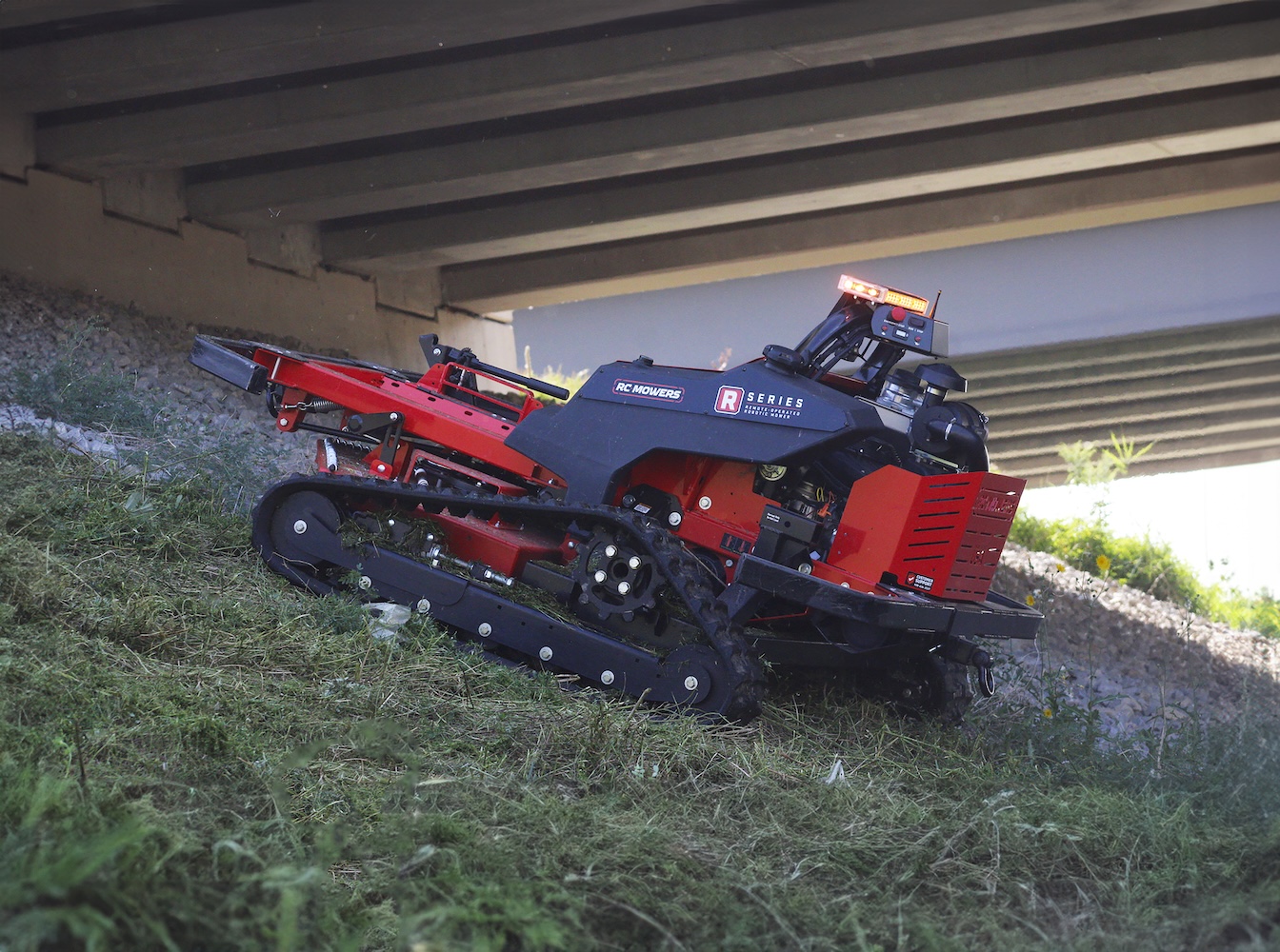 remote operated mower