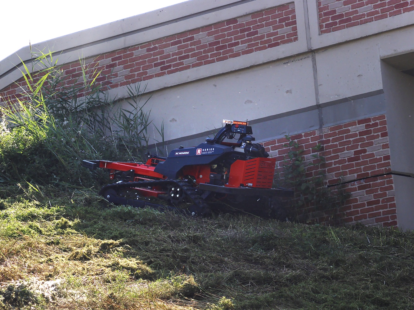 remote operated mower