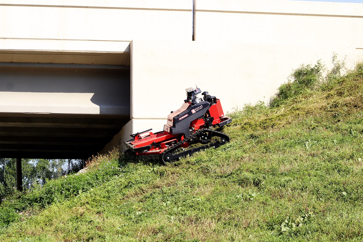 remote operated mower
