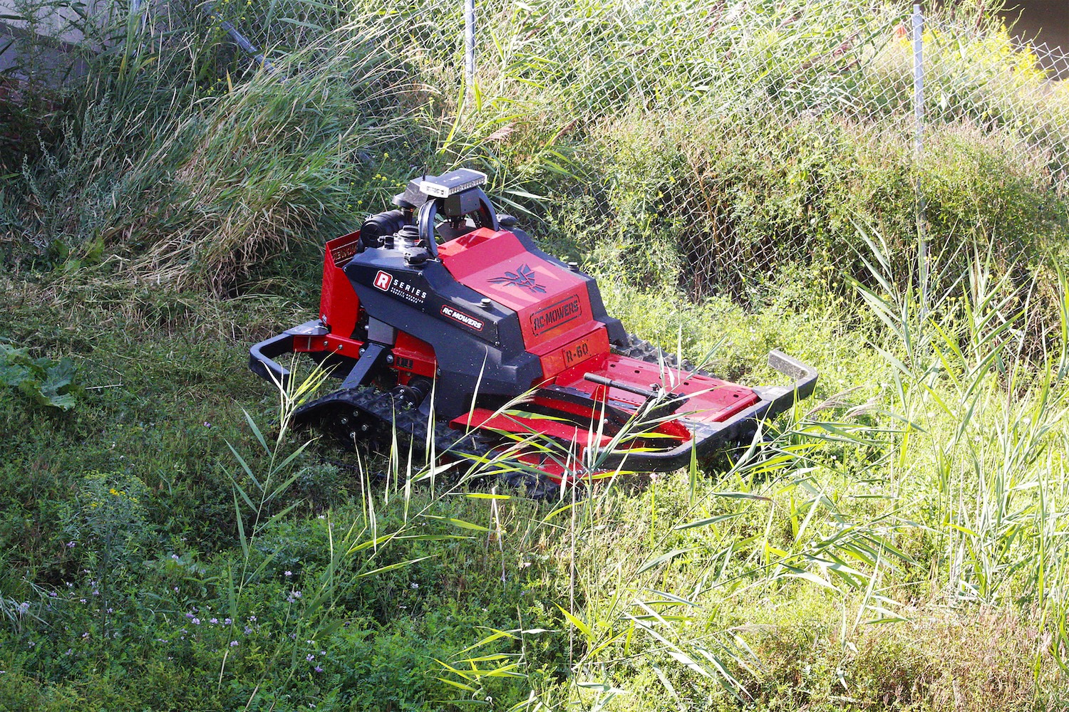 remote operated mower