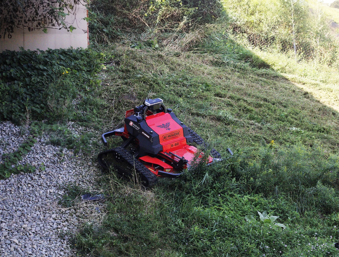 remote operated mower