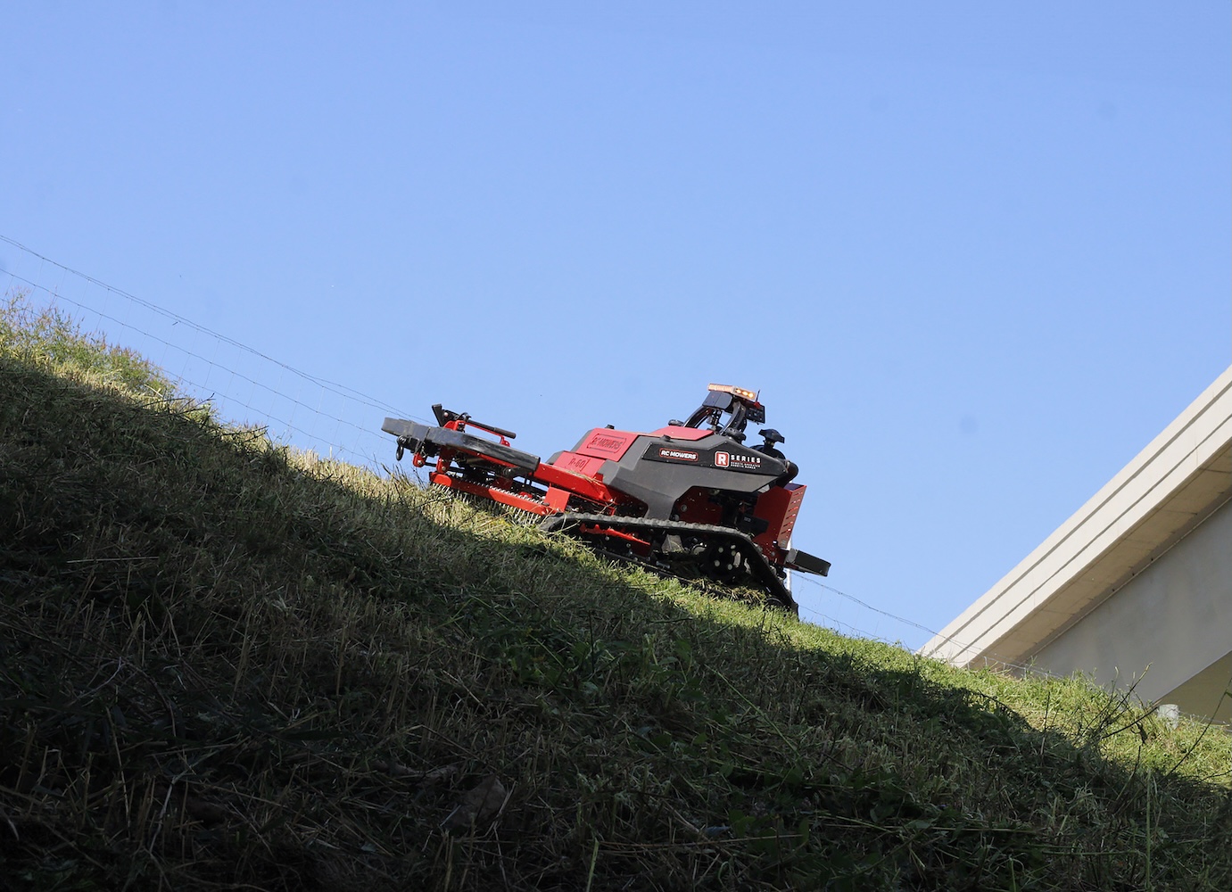 remote operated mower