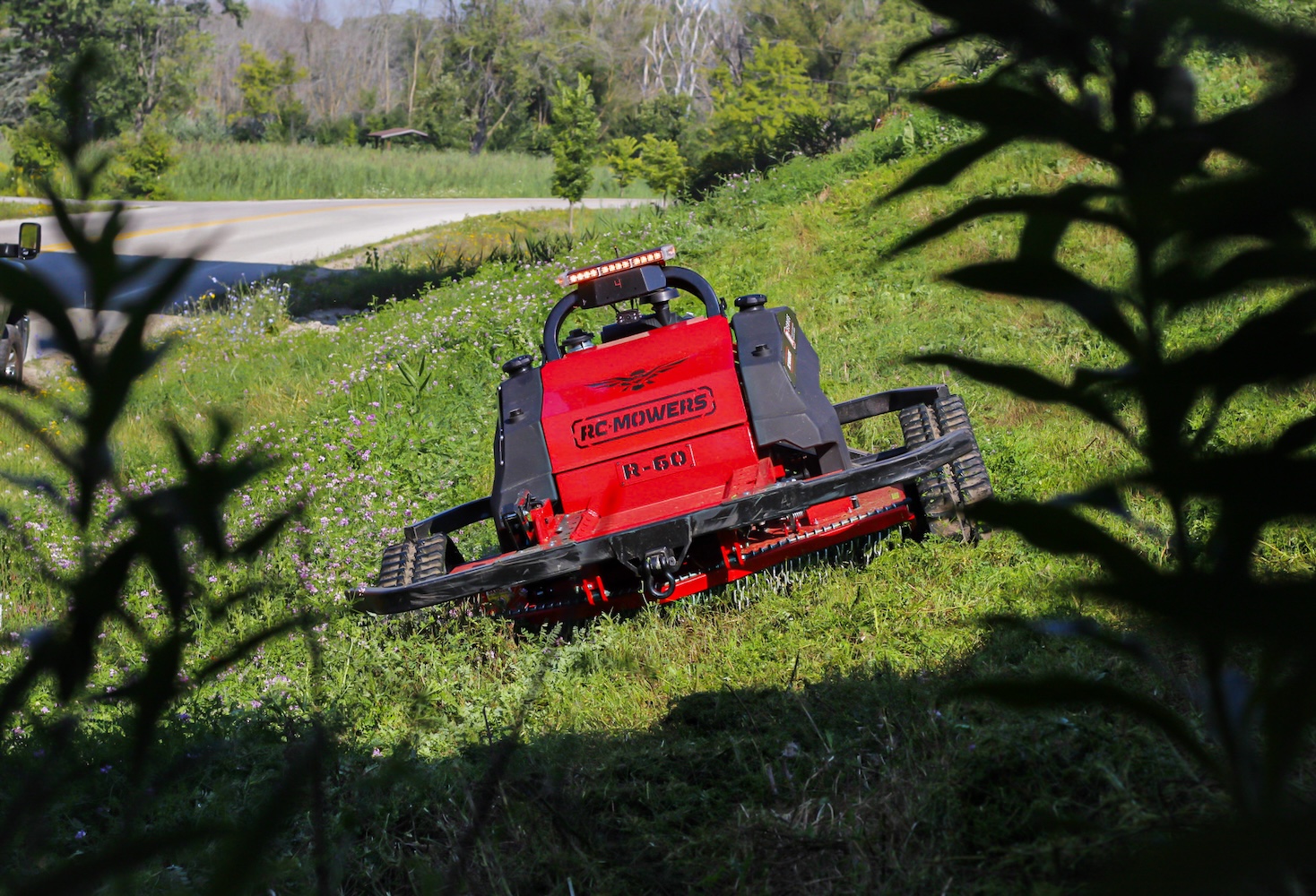 remote operated mower