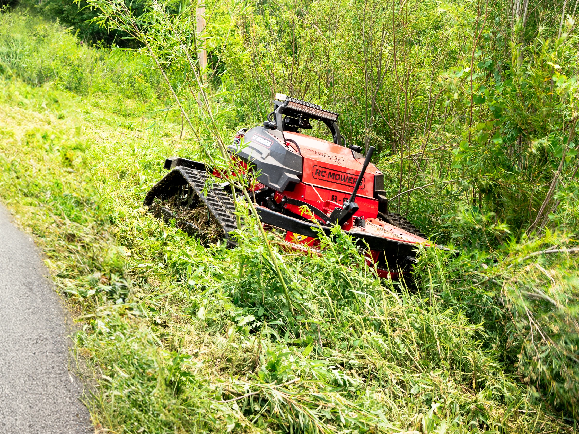 roadside mower