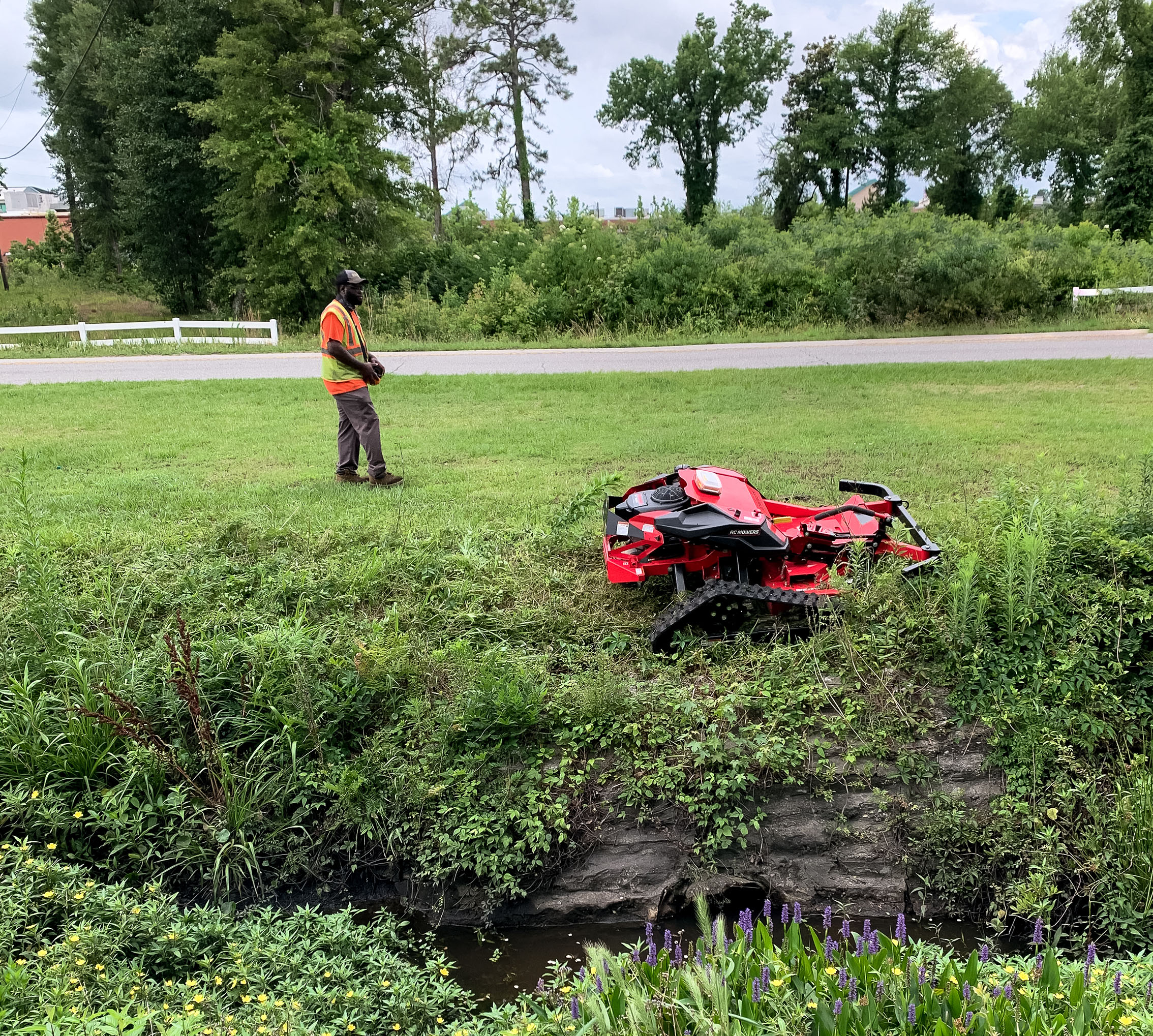public works mower