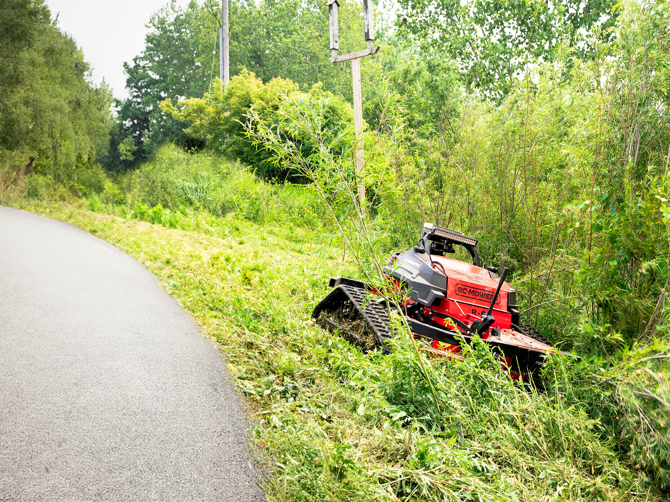 parks department mower