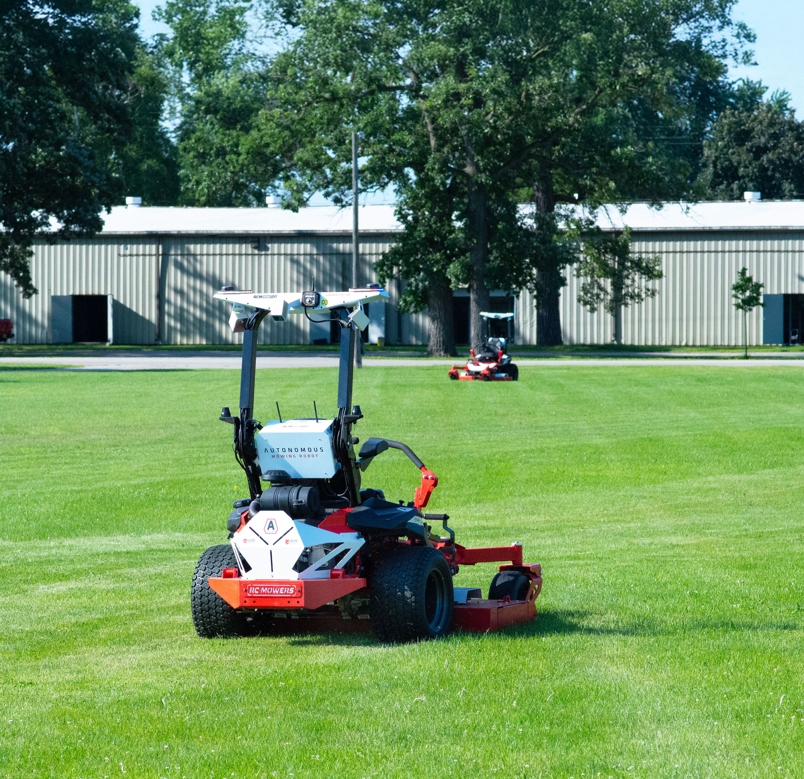 warehouse mowing