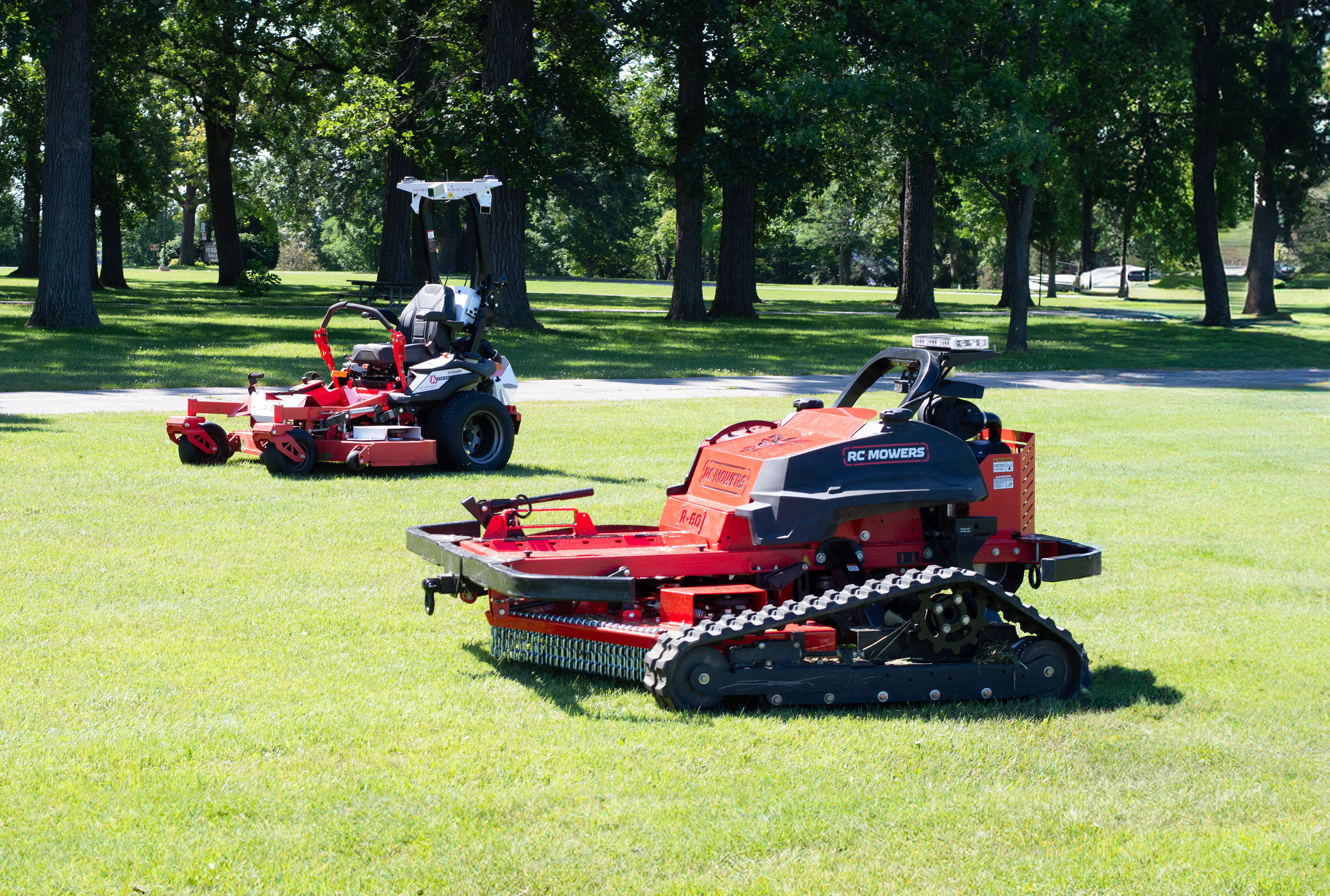 amr and rc mower