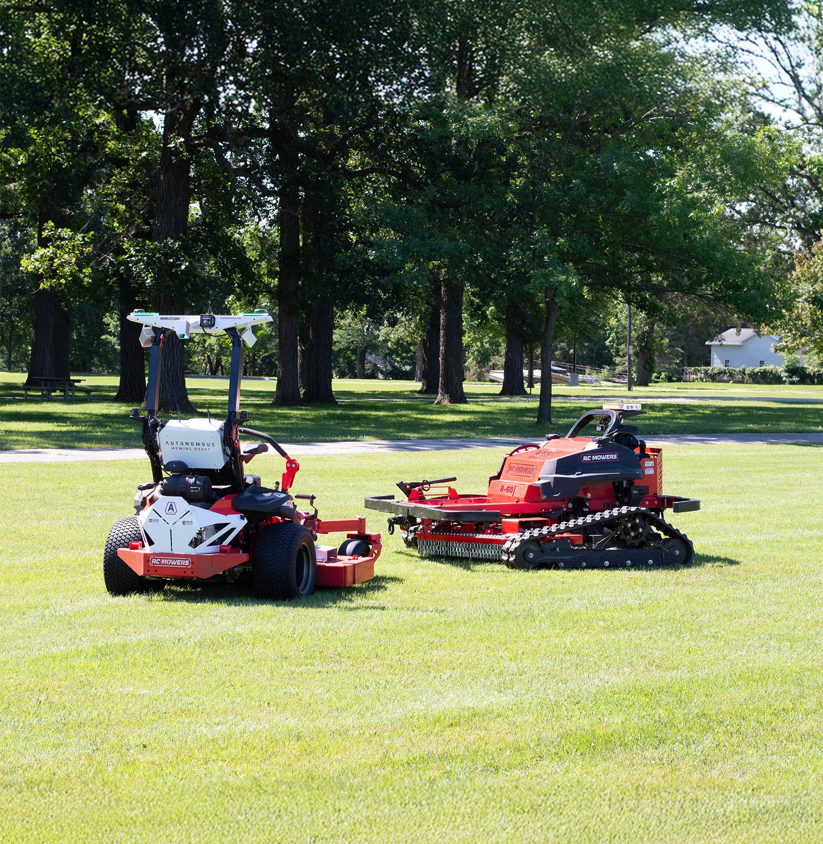 amr and rc mower